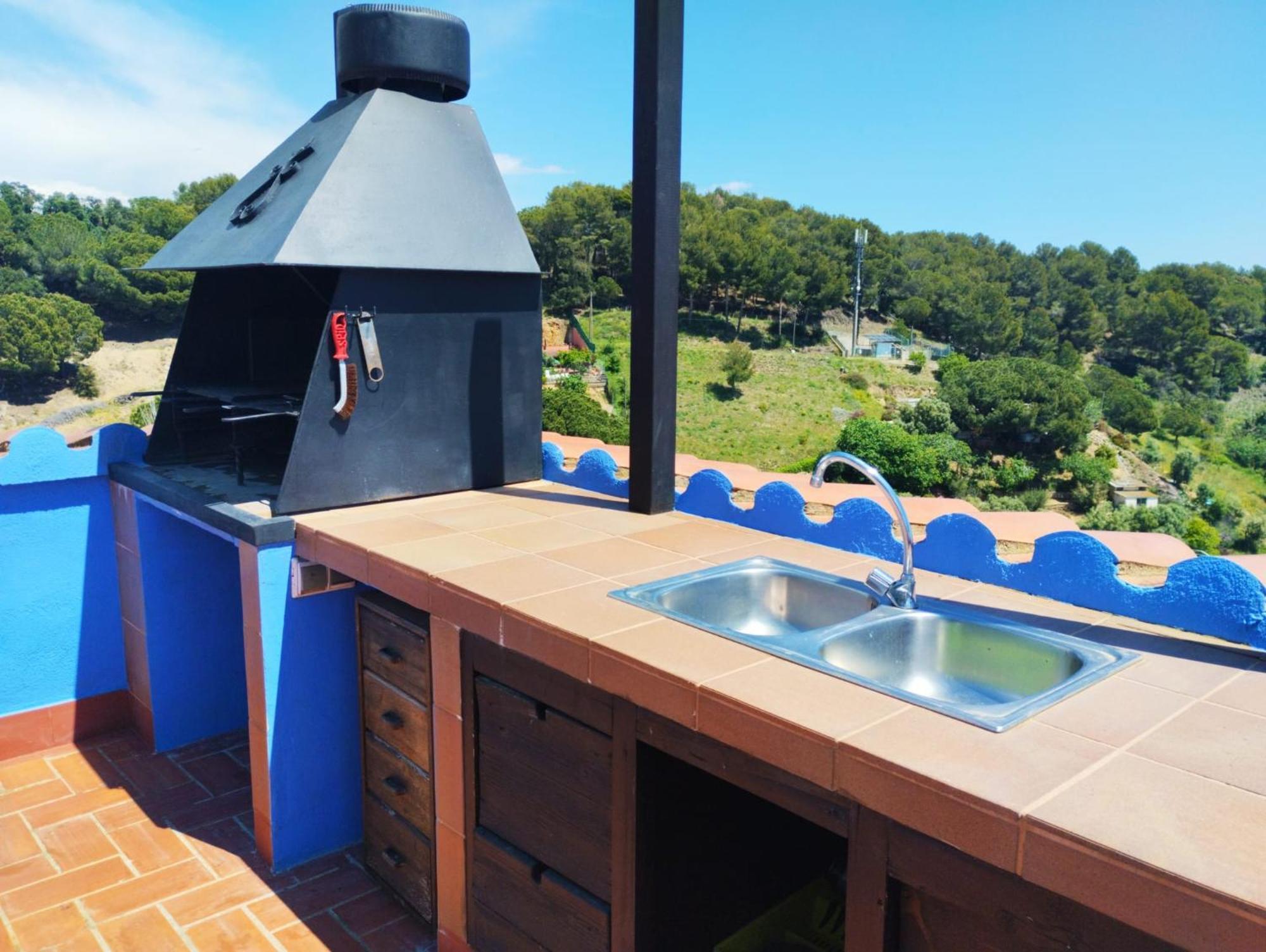 Pura Vida Piscina Barbacoa Y Vistas Al Mar Villa Pineda de Mar Exterior photo